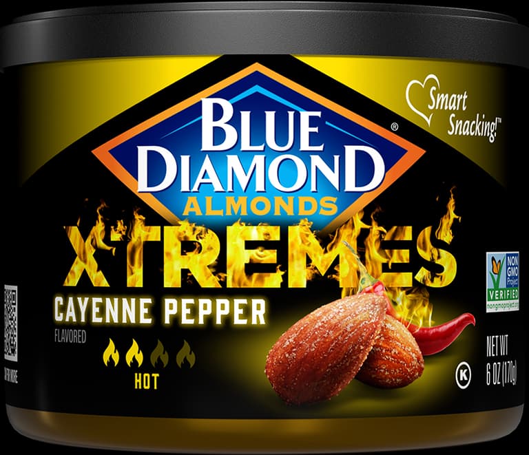 Carolina Reaper XTREMES Spicy Almonds Blue Diamond Blue Diamond