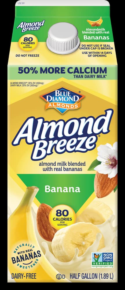 Blended with Real Bananas