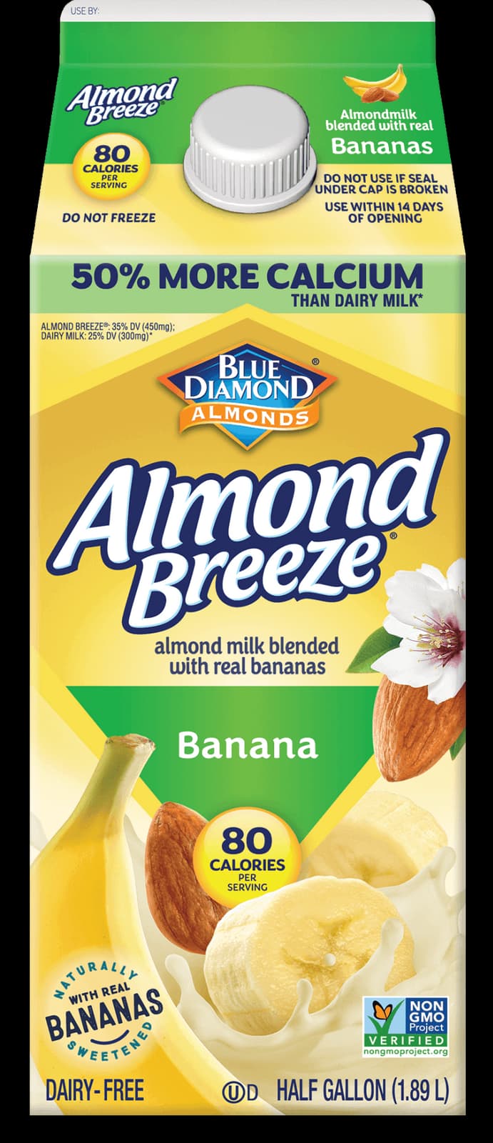 Blended with Real Bananas