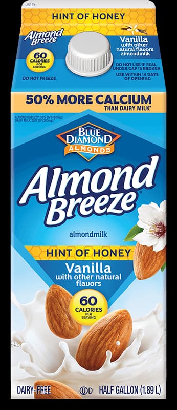 Unsweetened Vanilla Almondmilk, Almond Breeze®