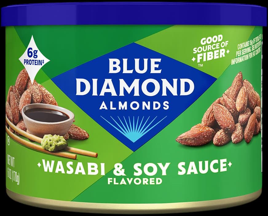 Wasabi & Soy Sauce Almonds