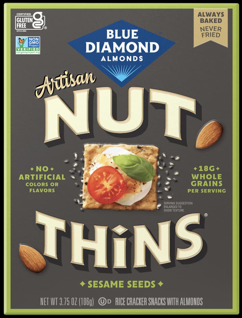 Sesame Seed Artisan Nut-Thins(R)