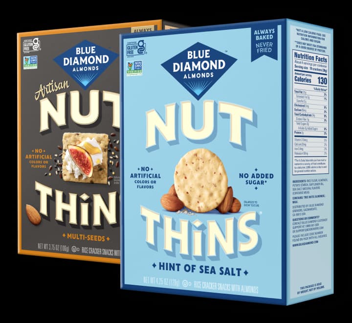 Nut Thins Artisan and Snacking Products line up