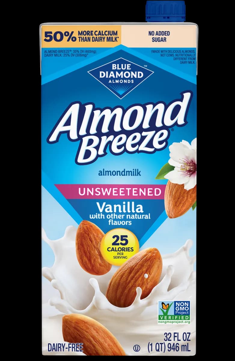 Shelf Stable Unsweetened Vanilla Almondmilk
