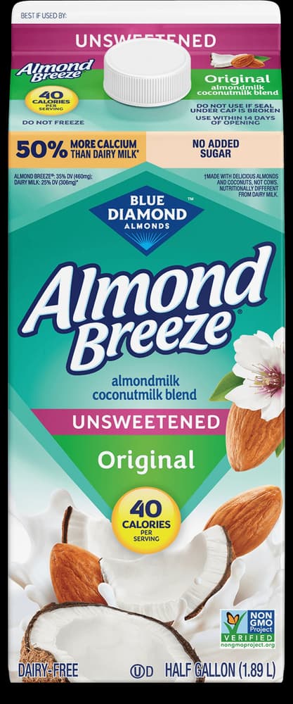 Unsweetened Original Almondmilk Coconutmilk