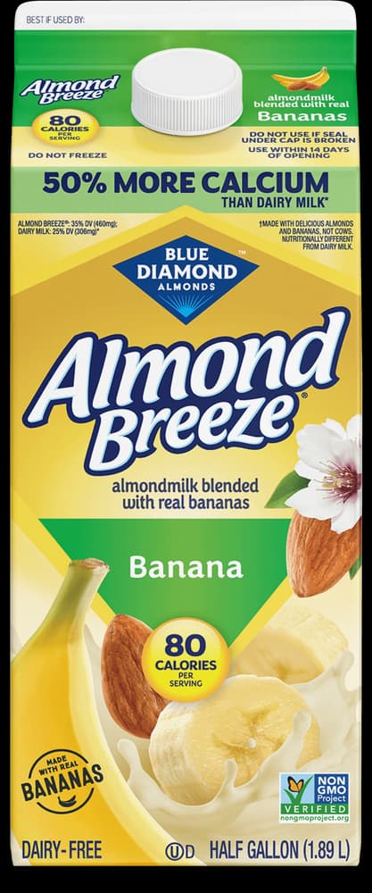 Blended with Real Bananas