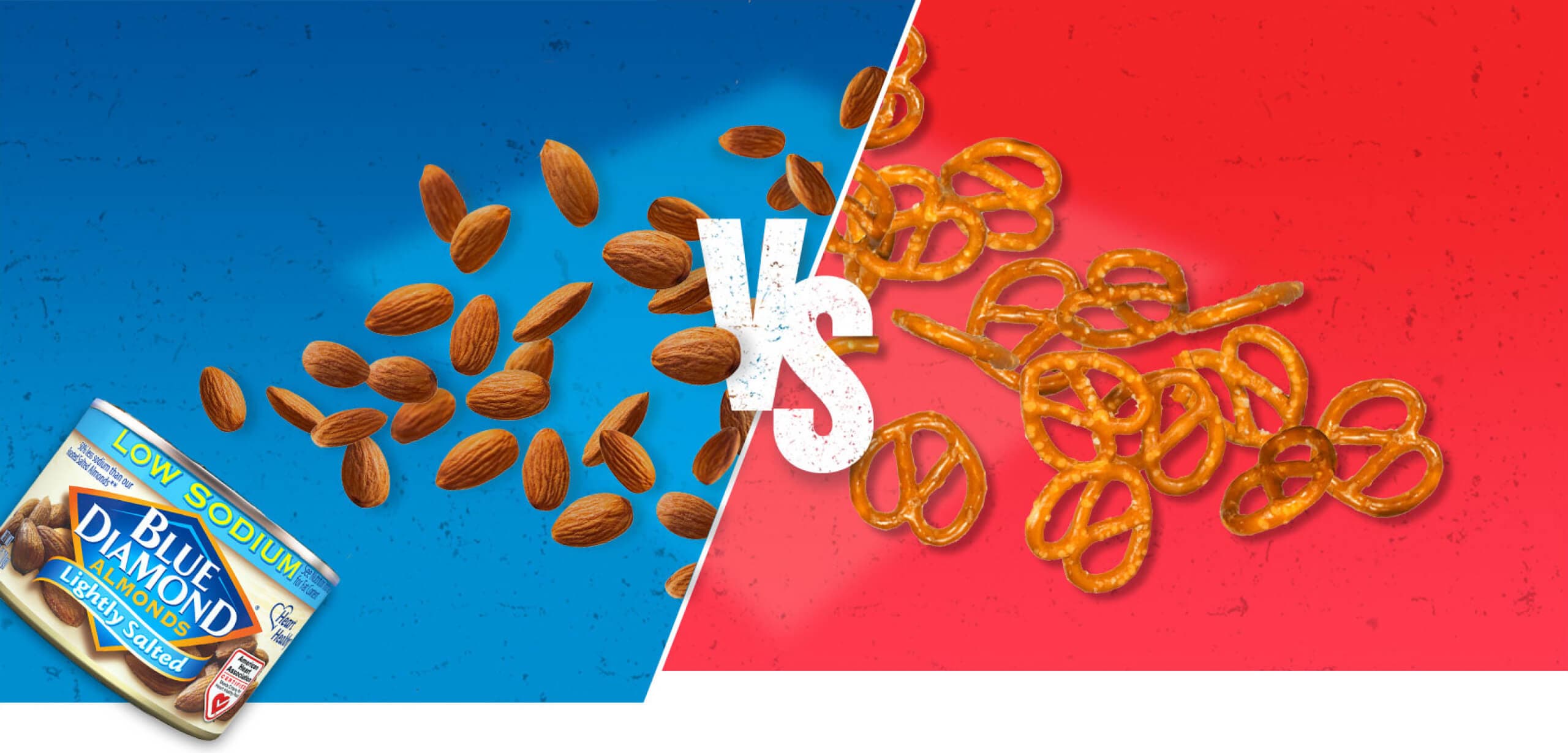 Almonds VS Pretzels