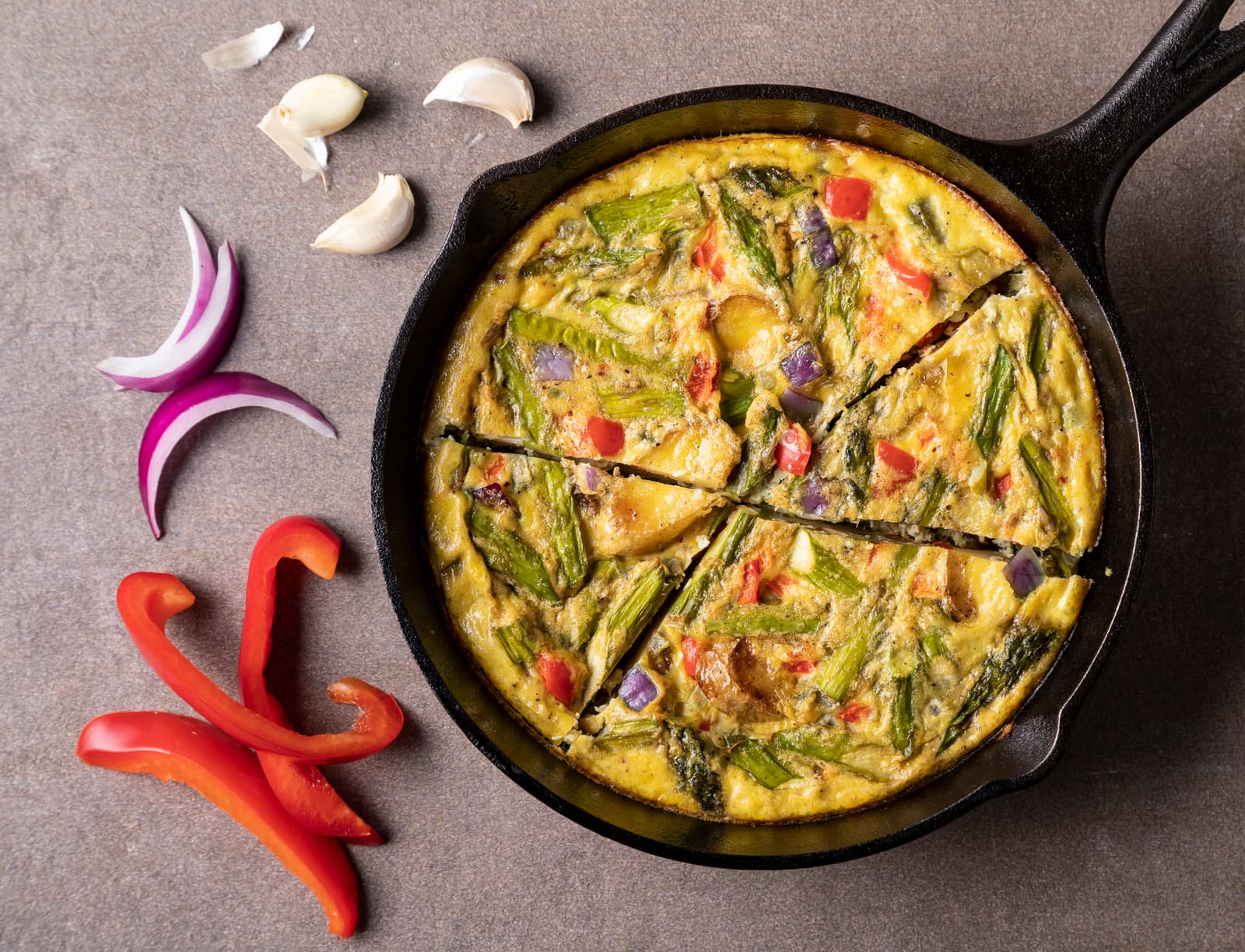 Vegetable Frittata | Blue Diamond