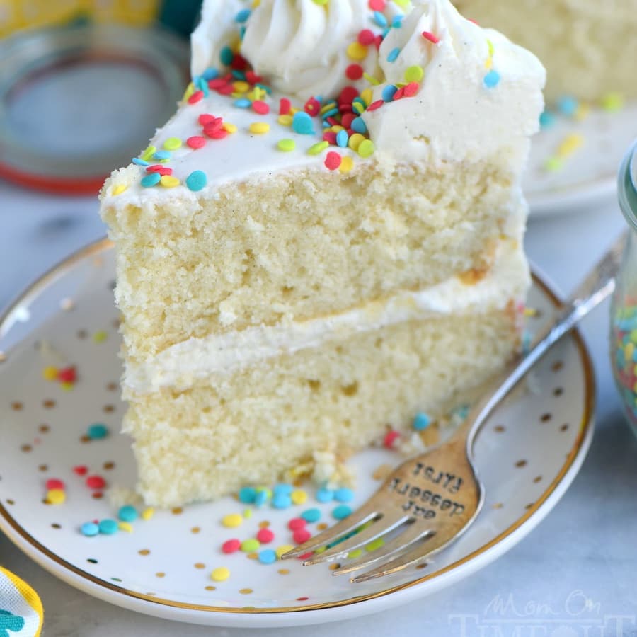 Very Vanilla Cake Recipe | Blue Diamond