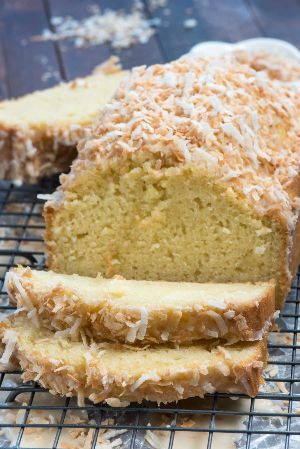 Coconut Pound Cake | Blue Diamond
