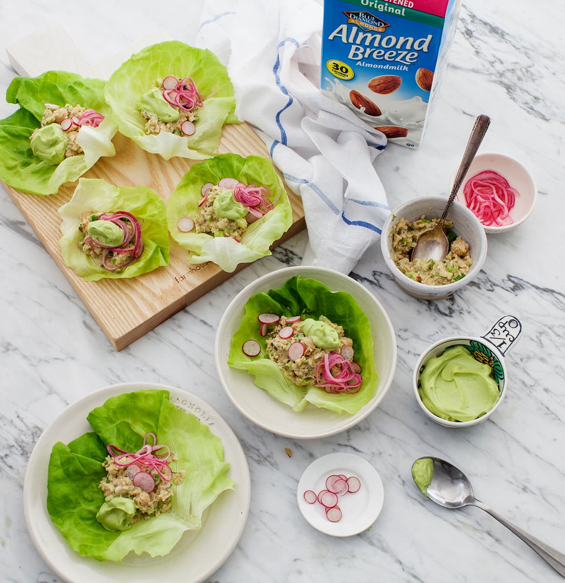 Chicken and Mango Rainbow Veggie Wraps