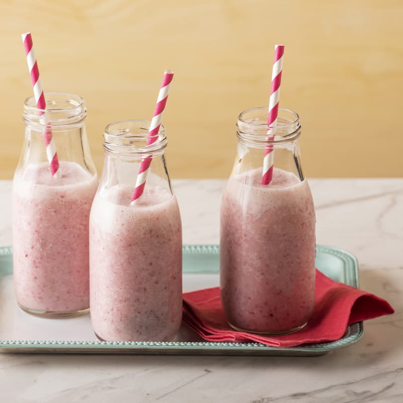 Strawberry Banana Almond Milk Smoothie Recipe Blue Diamond