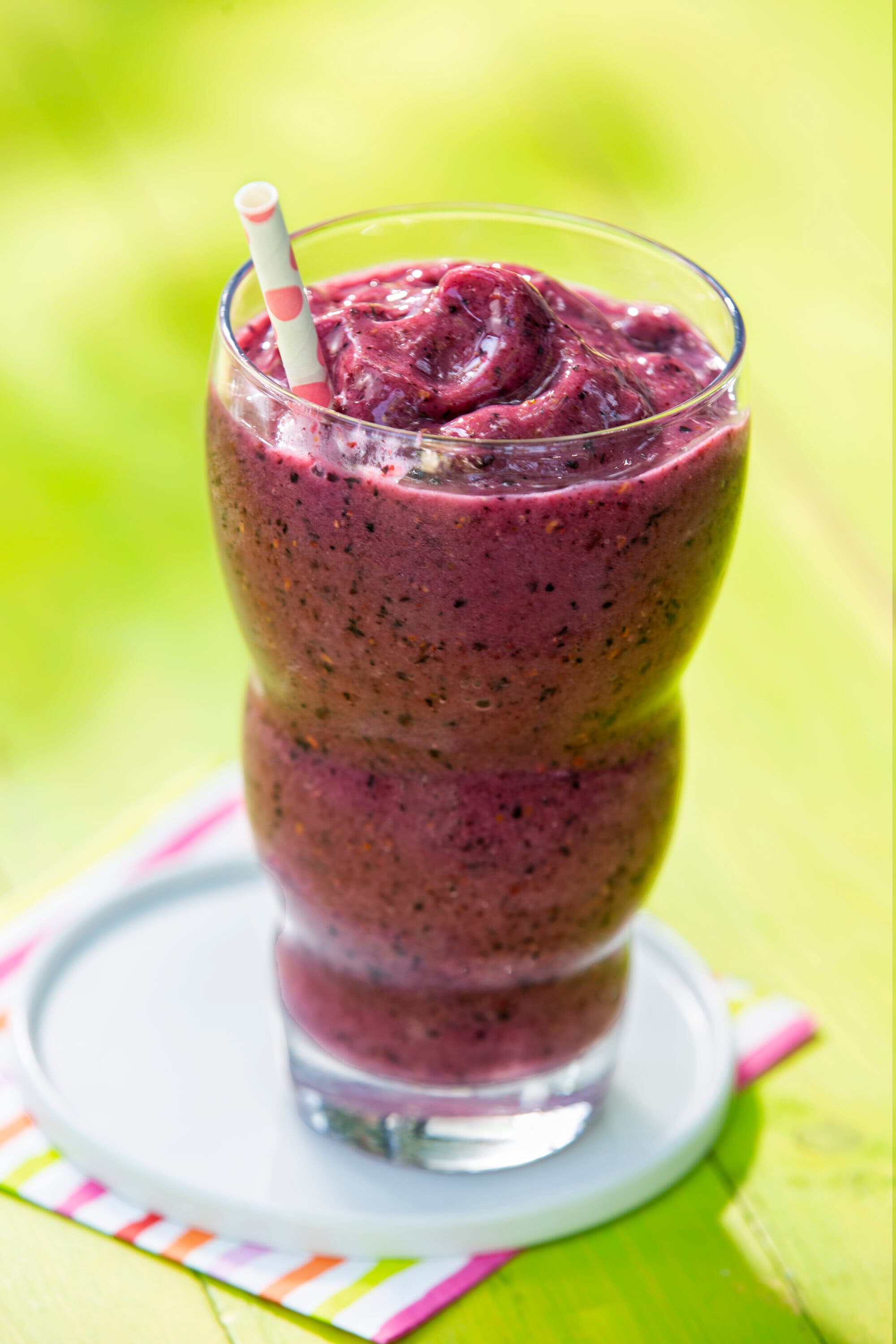 Mixed Berry Smoothie Almond Milk