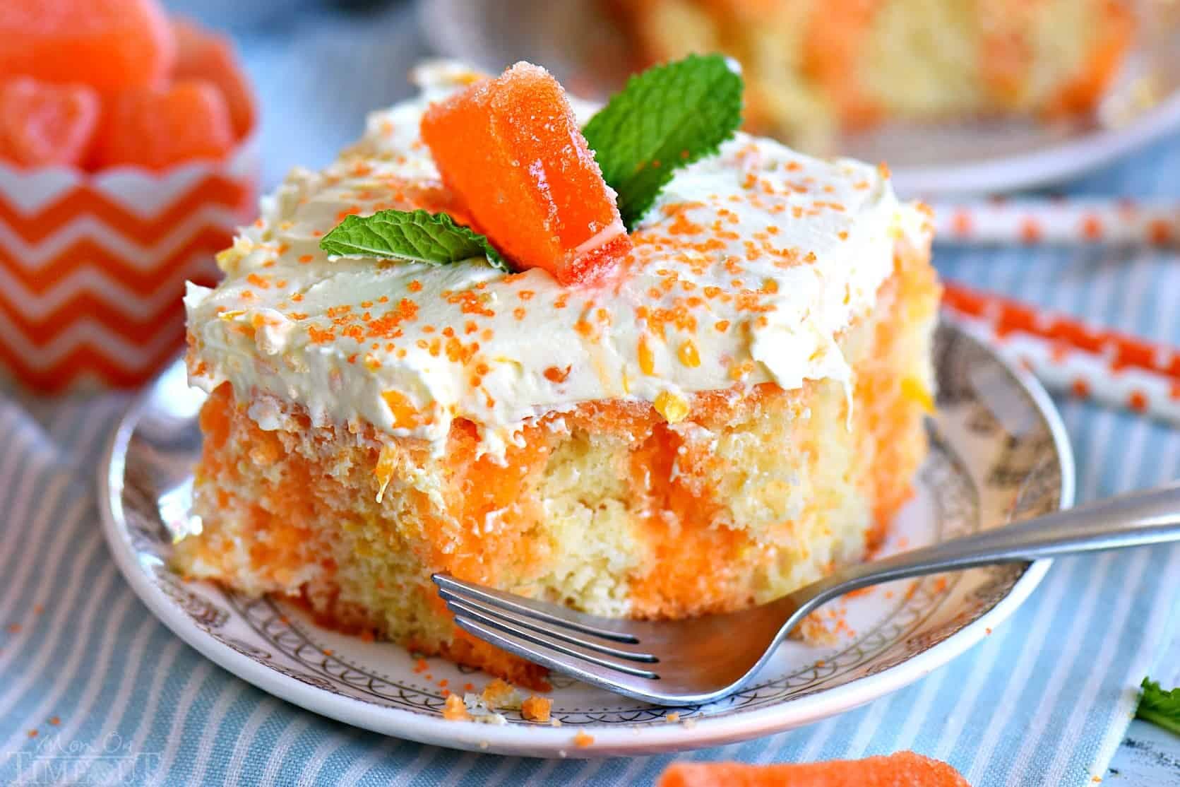 Orange Creamsicle Cake - Mom On Timeout