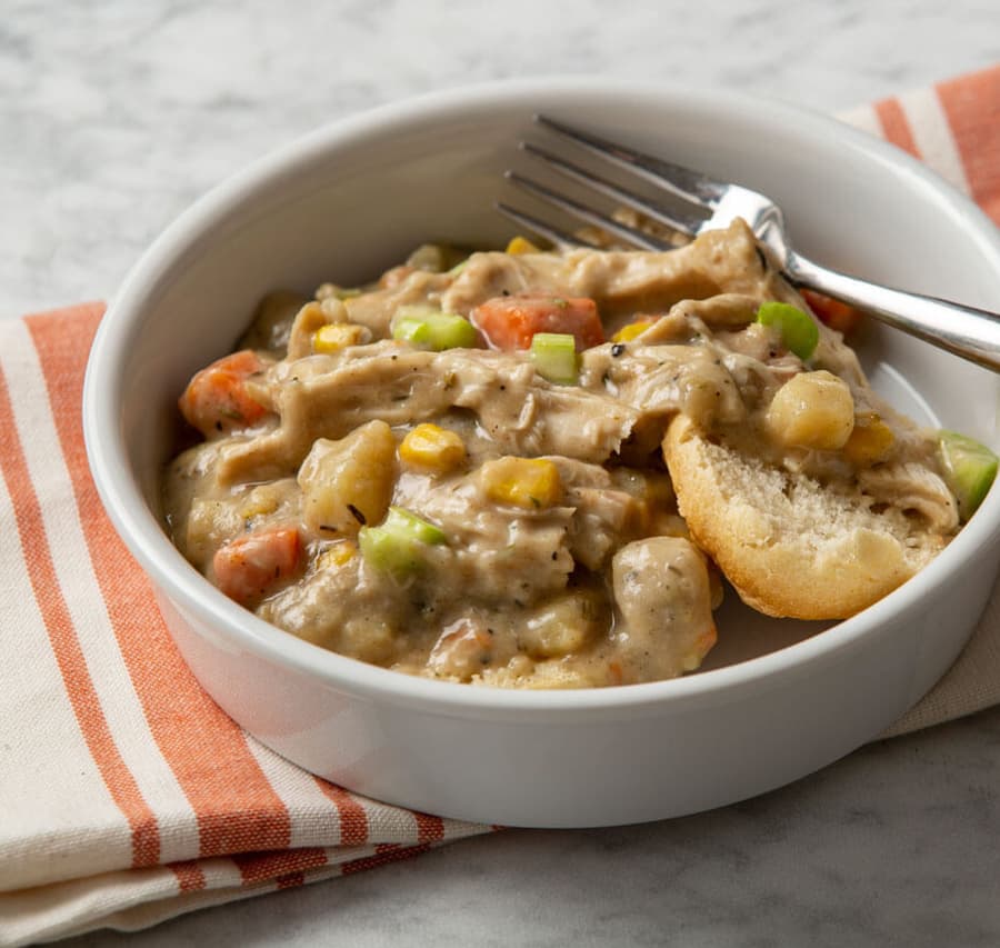 Easy Chicken and Vegetable Pot Pie | Blue Diamond