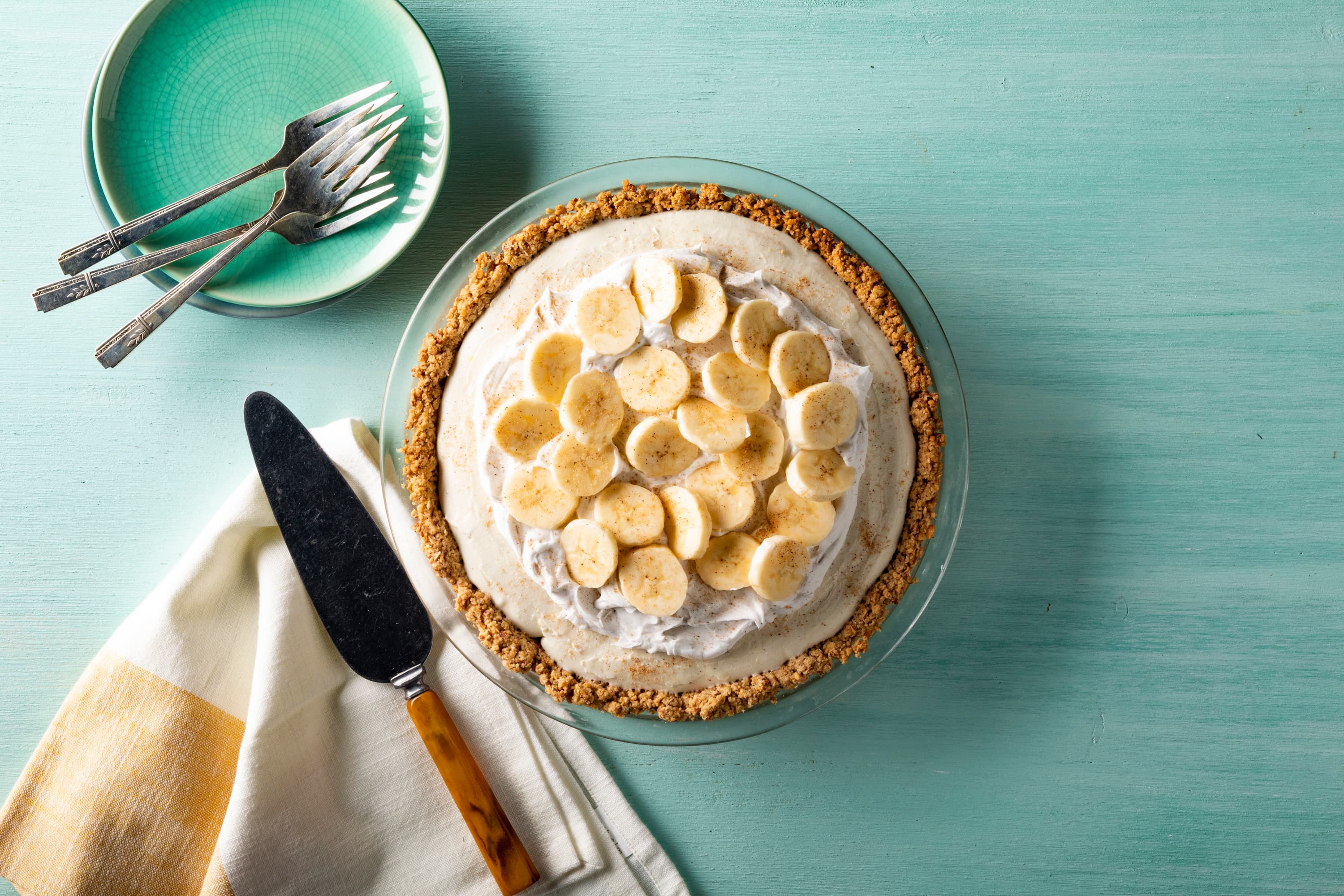 vegan banana pie 040