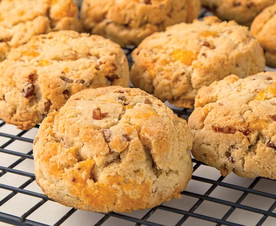 Keto Bacon Cheddar Biscuits Recipe Blue Diamond