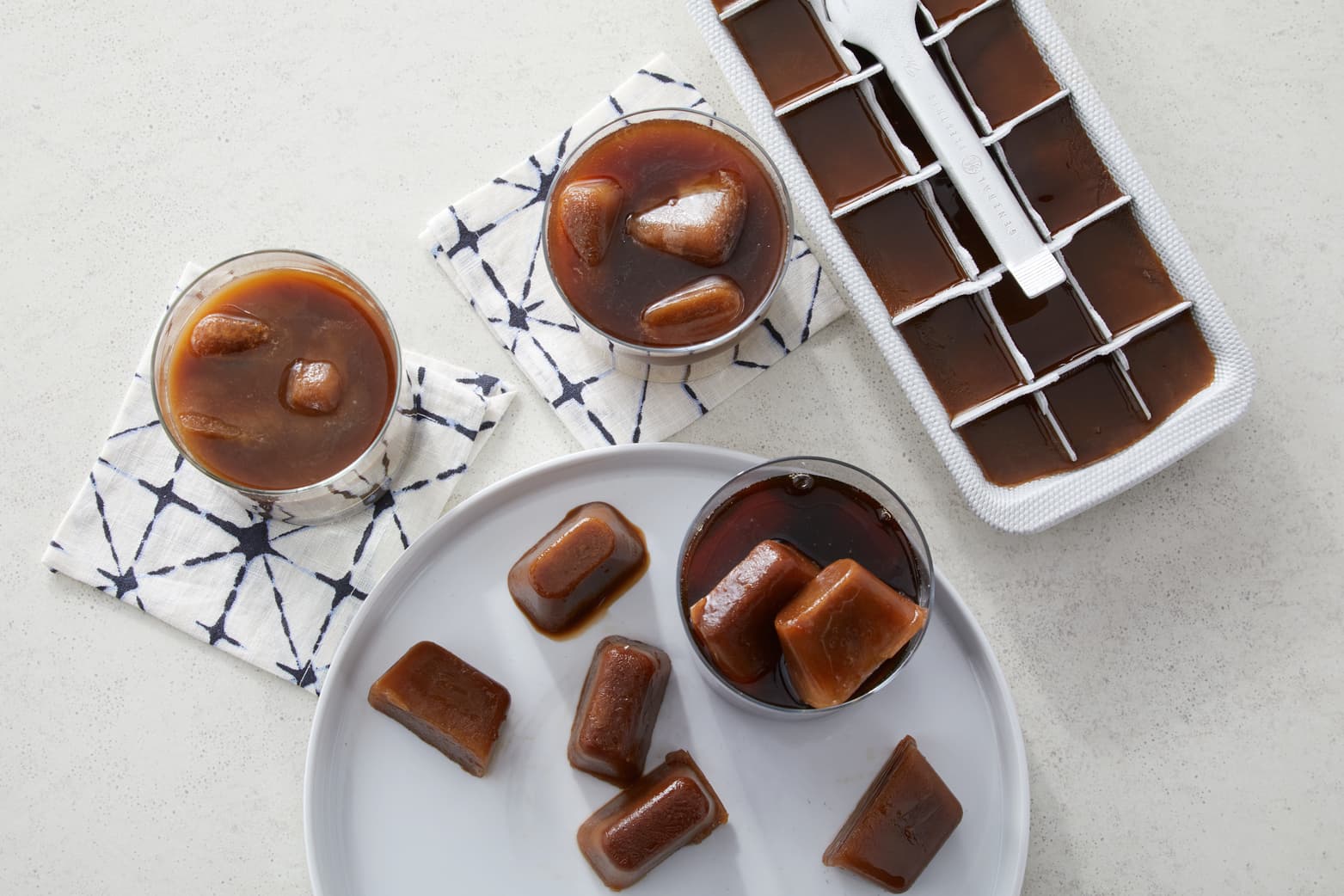 AtHomeWithNicole: Coffee Ice Cubes: Awesome & Messy