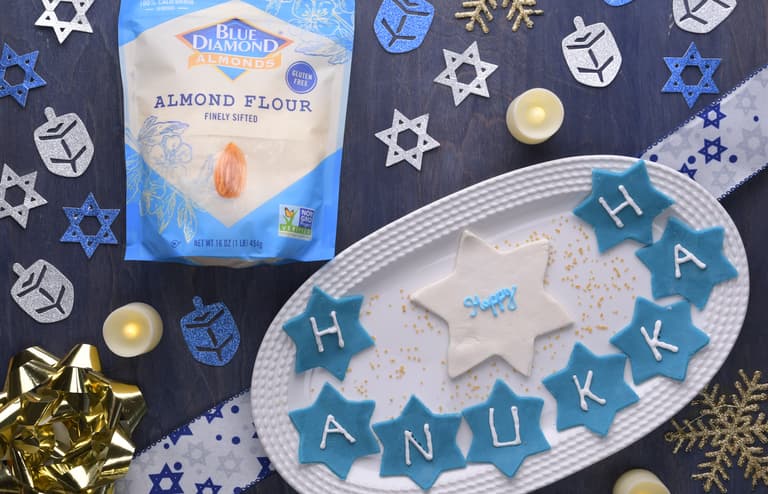 Easy Cookie Cutter Marzipan Candy | Blue Diamond