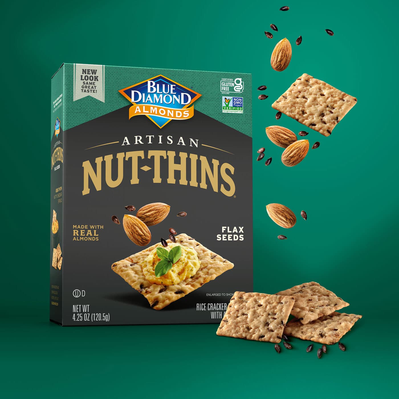 Nut thins PDP Flaxseed
