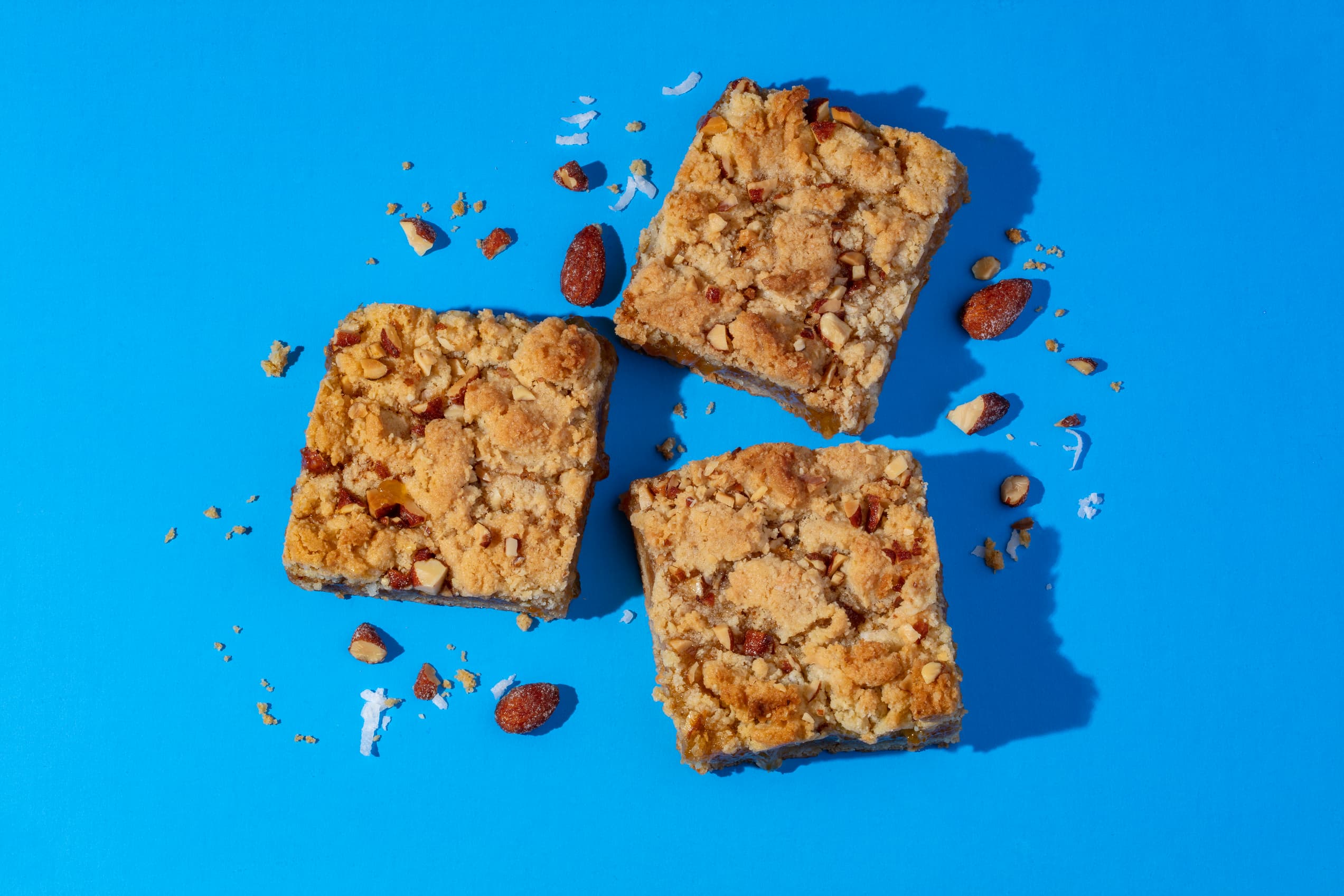Oat and Almond Tropical Fruit Bars