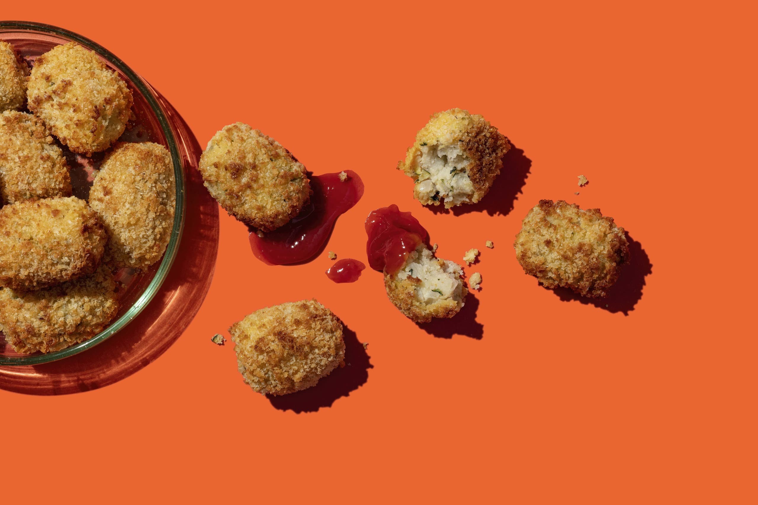 Crispy Almond Zucchini Tots Recipe | Blue Diamond