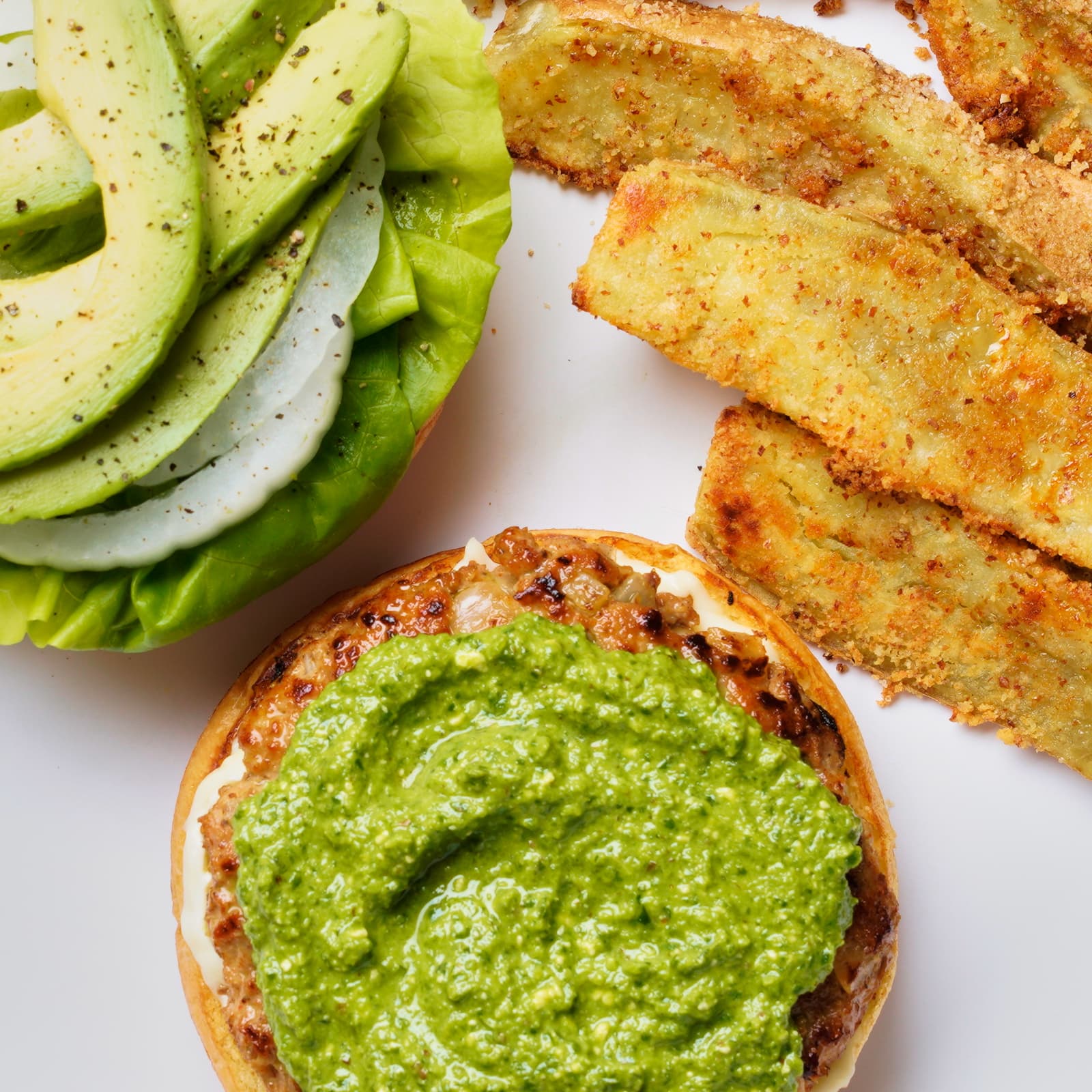 Green Goddess Burgers Recipe | Blue Diamond