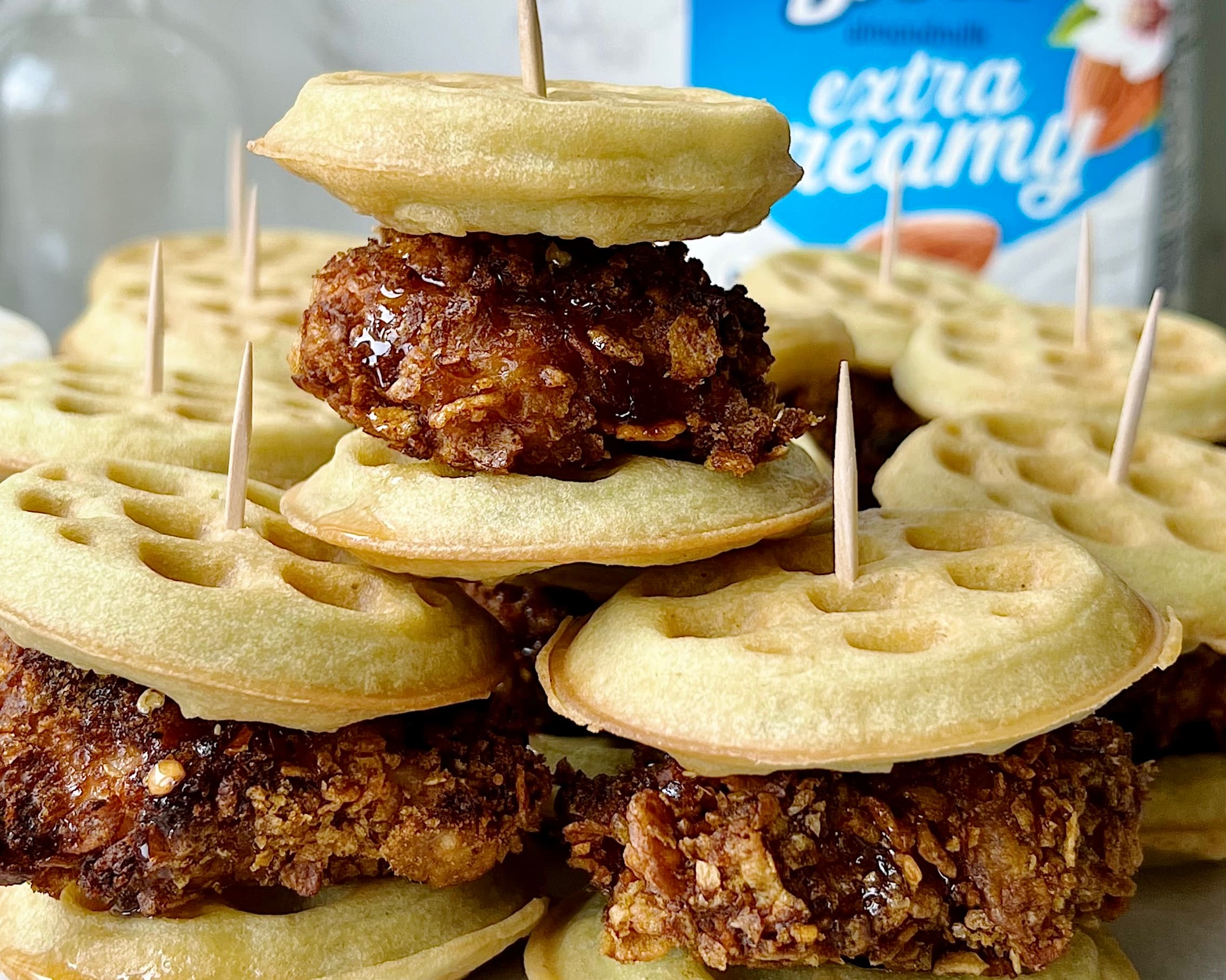 Mini Chicken and Waffles Recipe