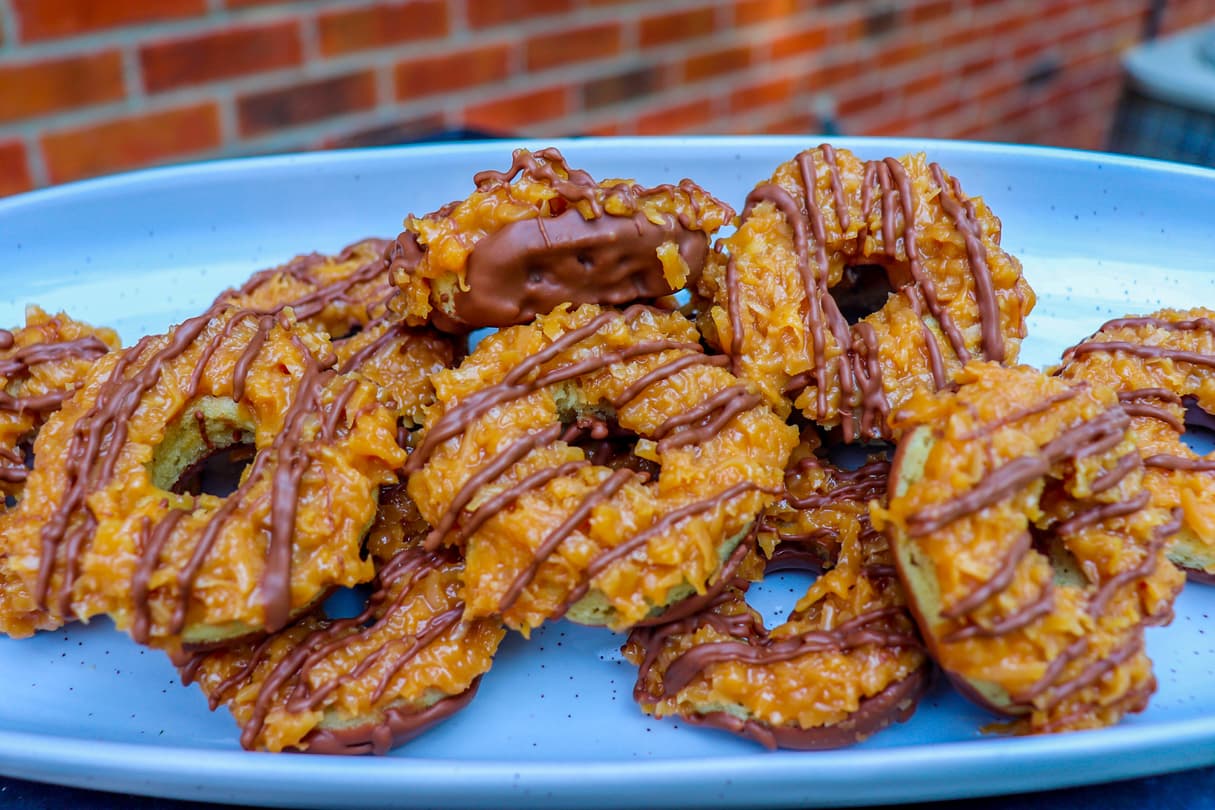 Caramel Coconut Donut Recipe | Blue Diamond