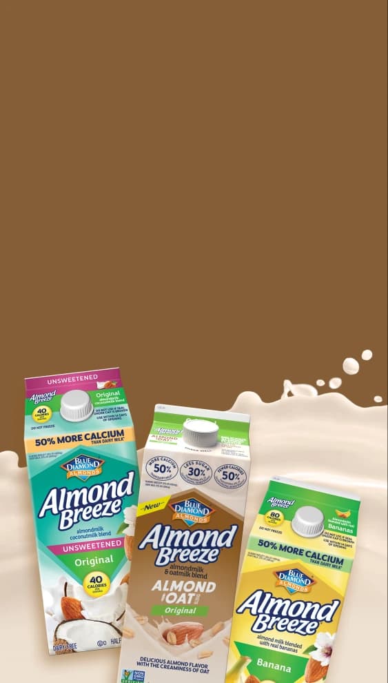 Almond Breeze almondmilk blends
