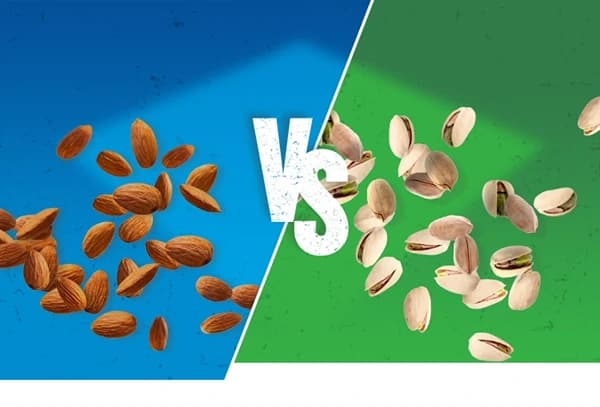 Almonds vs Pistachios