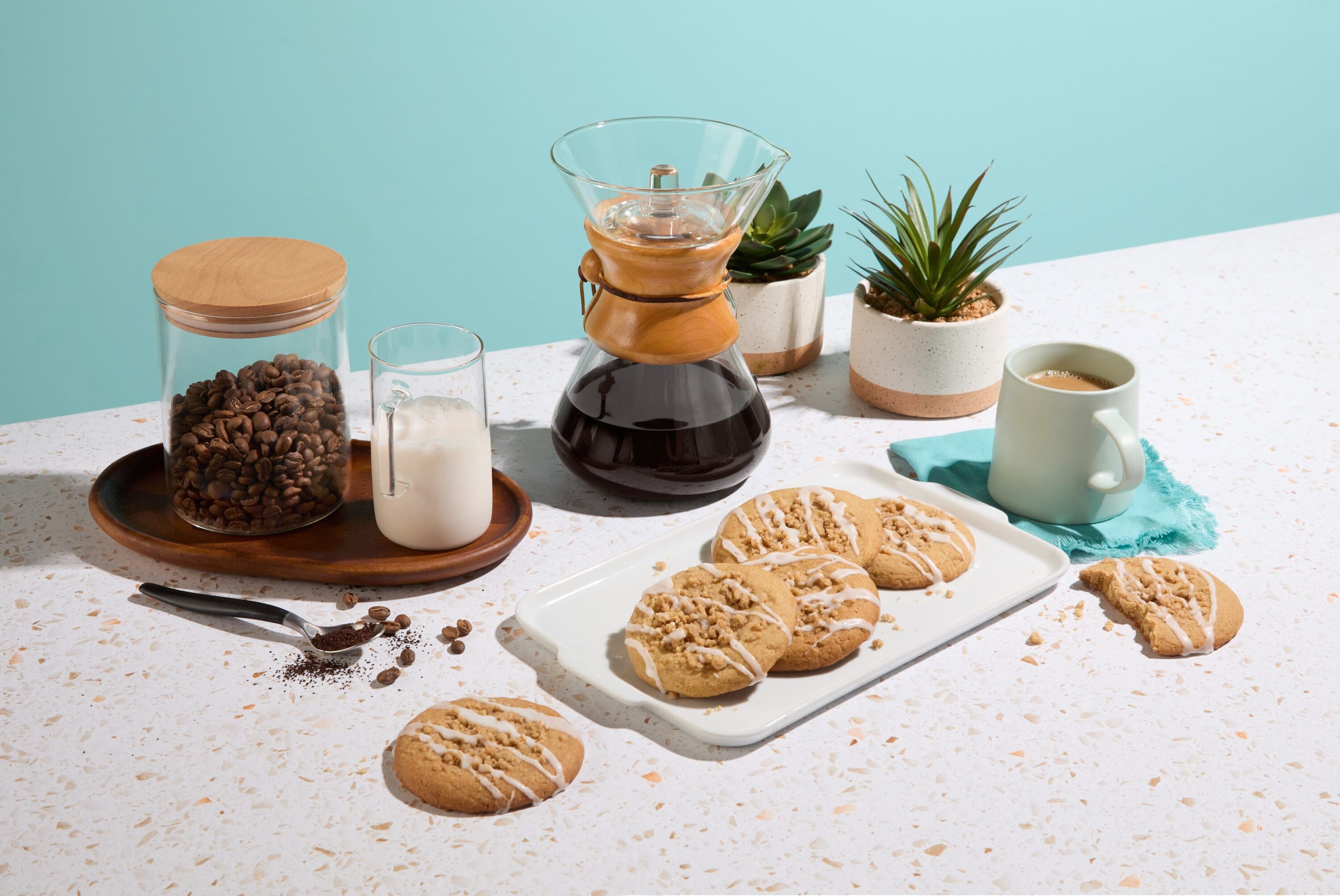 Coffee Cake Cookies | Blue Diamond