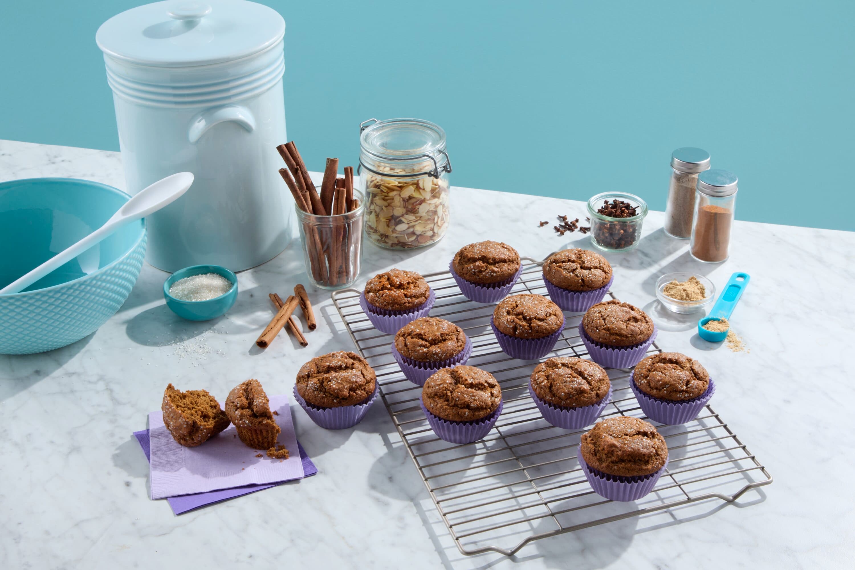 Gingerbread Muffins | Blue Diamond