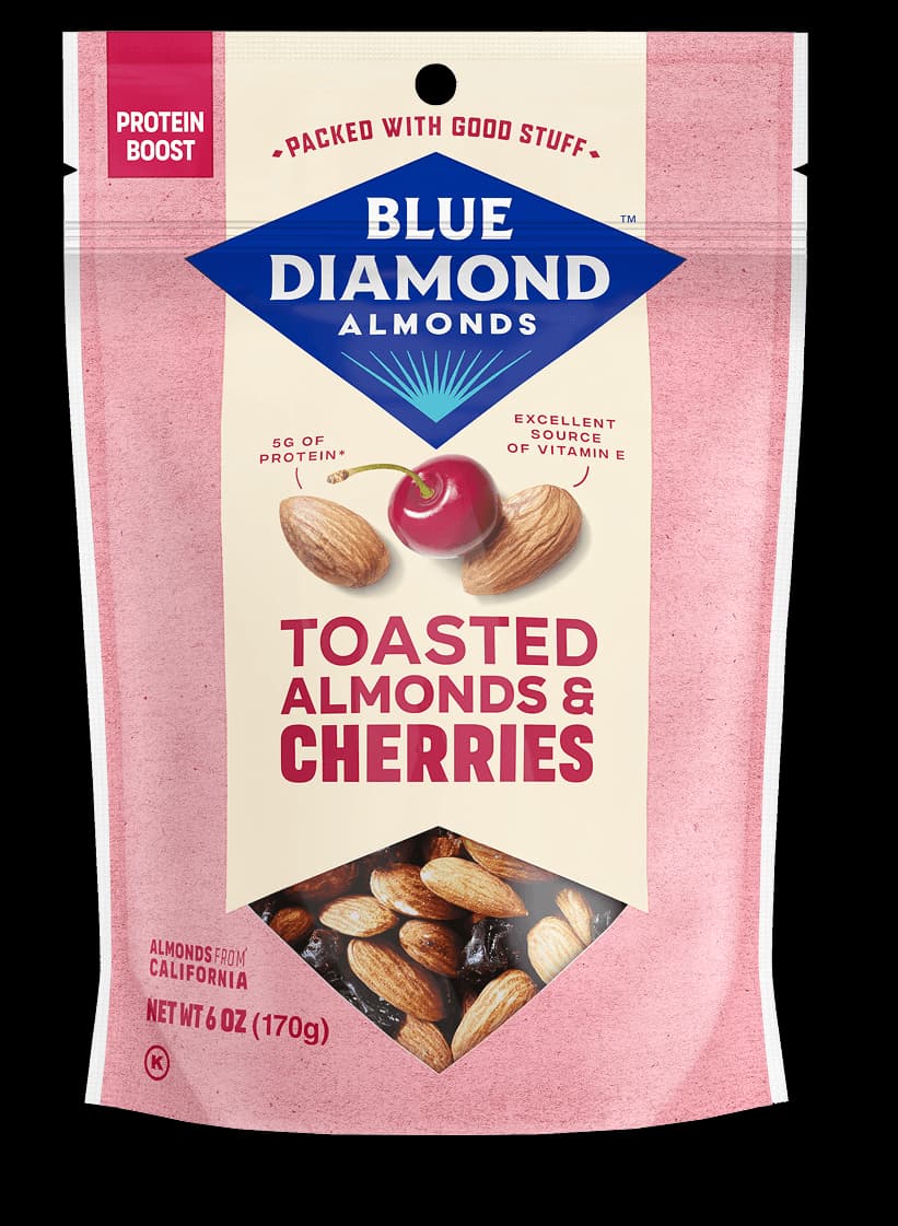 Produce Nuts almonds and cherries