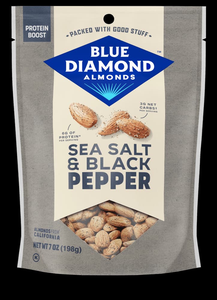 Produce Nuts Almonds sea salt & black pepper