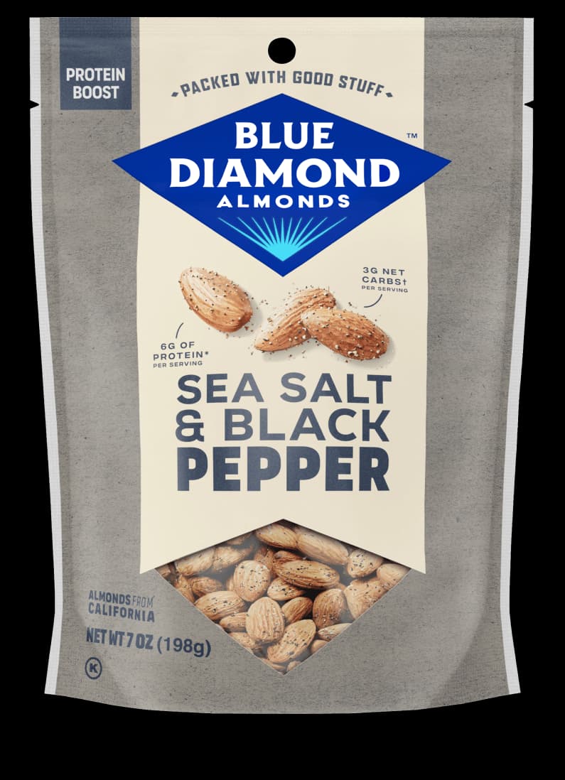Produce Nuts Almonds sea salt & black pepper