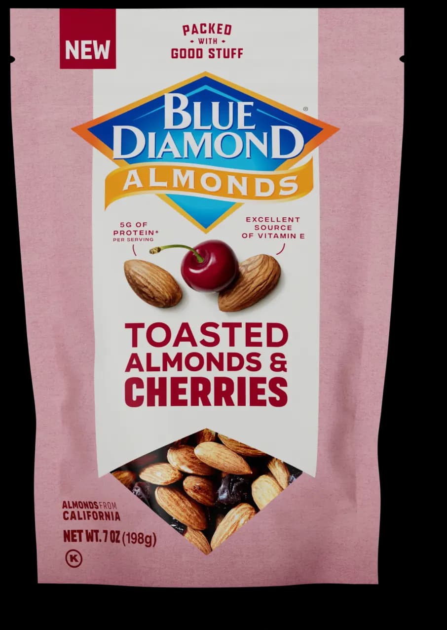 Toasted Almonds & Cherries Produce Almonds