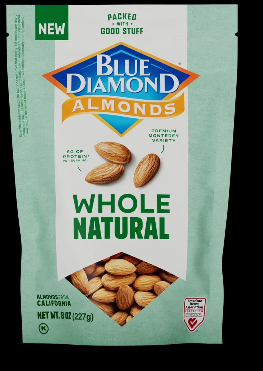 Whole Natural Produce Almonds