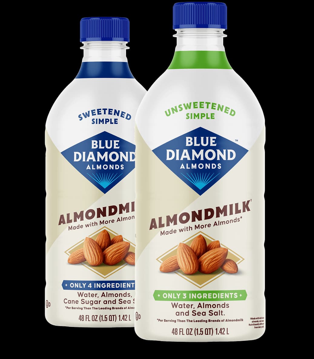 Simple ingredients almondmilk products
