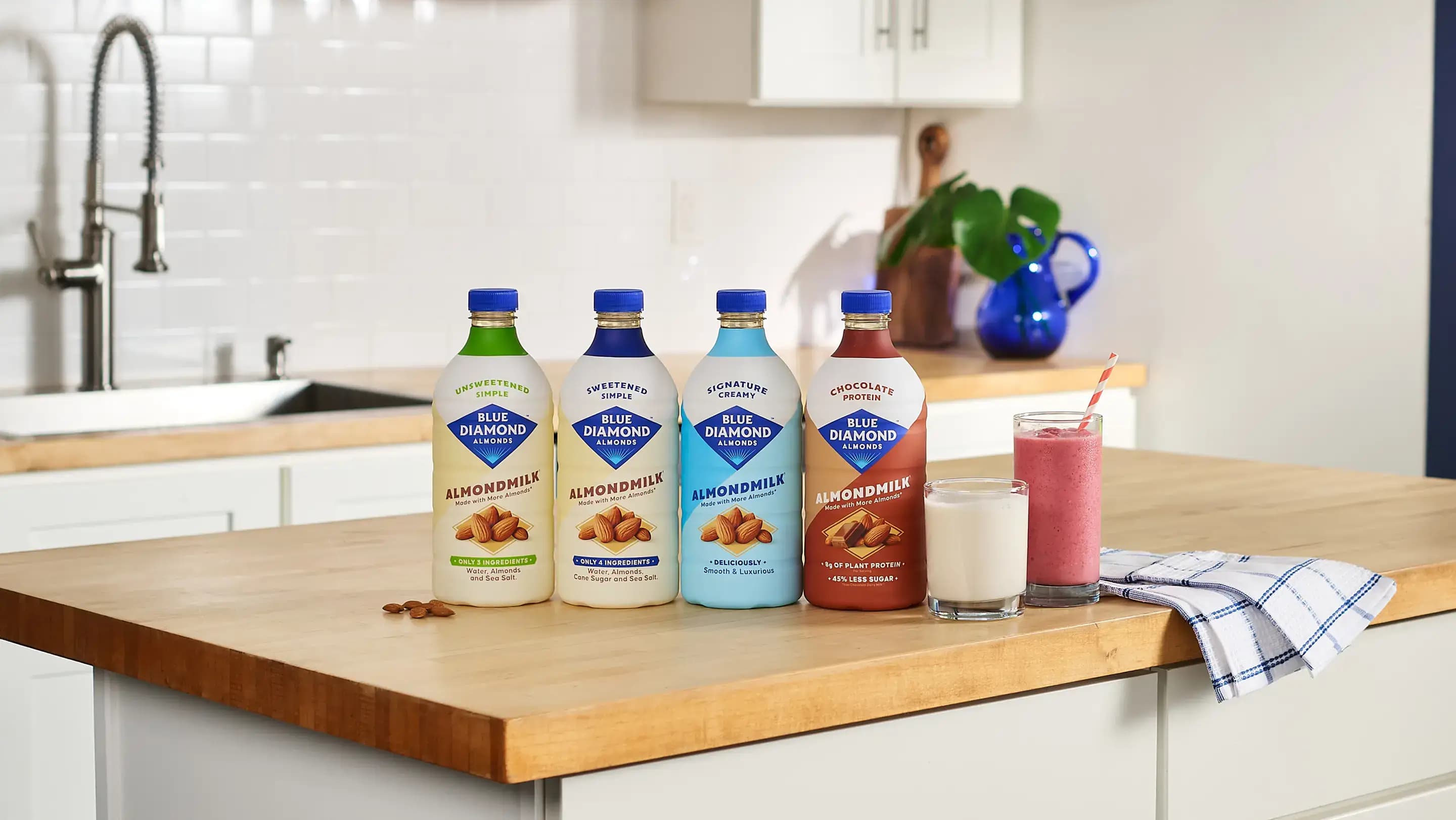 Almondmilk product lineup