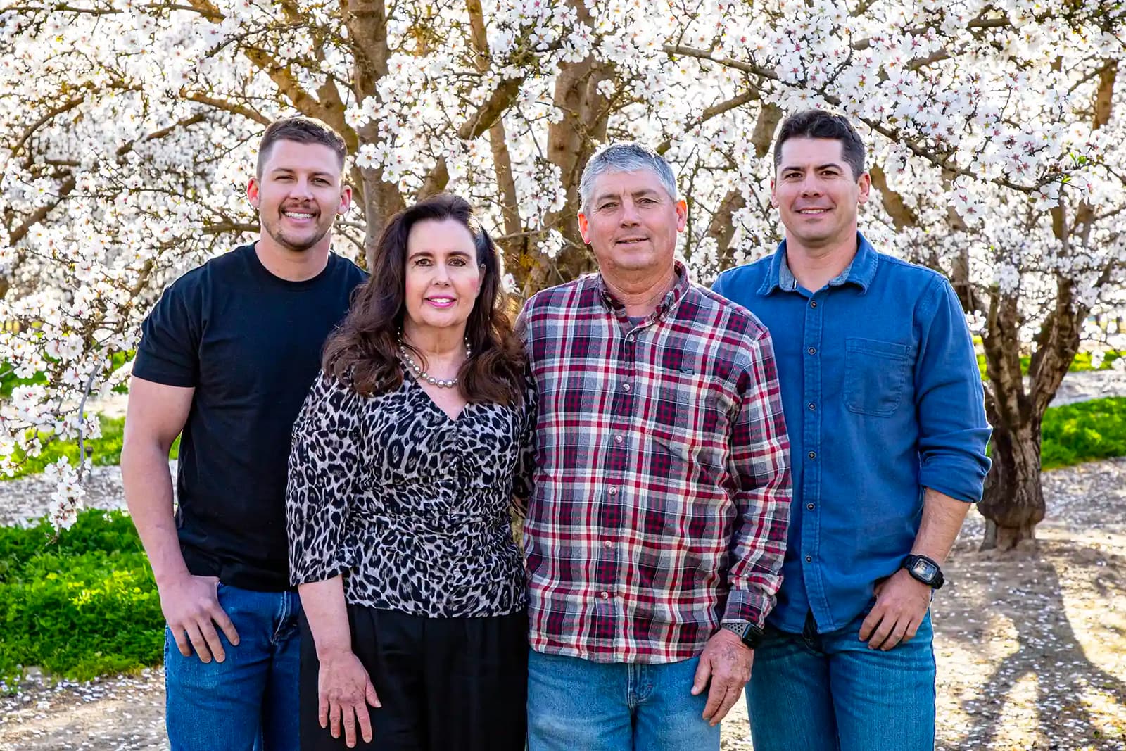 The Adrian Family, Blue Diamond Growers