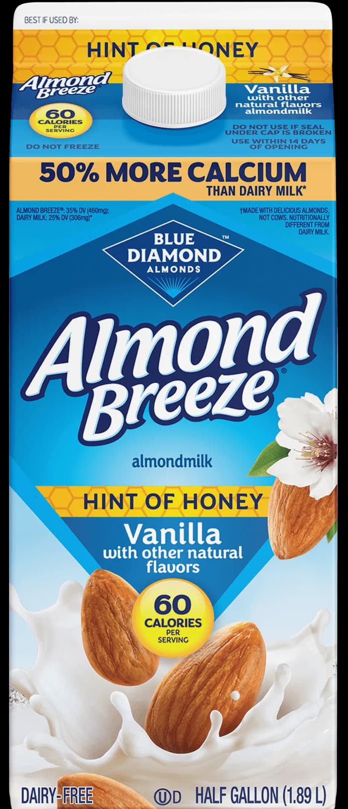 Almond Breeze Hint of Honey Vanilla Almondmilk